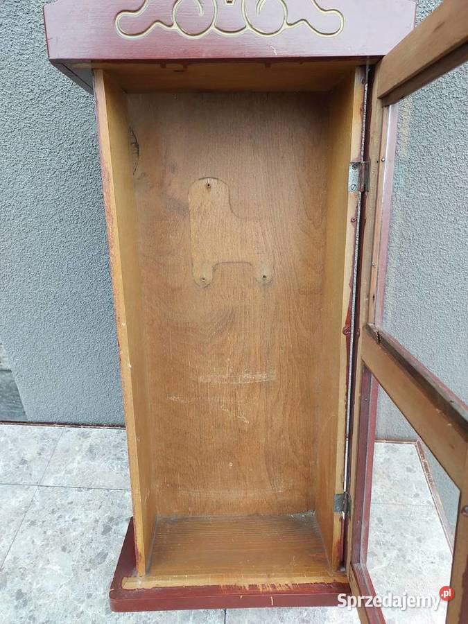 Szafka skrzynia obudowa starego zegara witrynka Tczew sprzedam