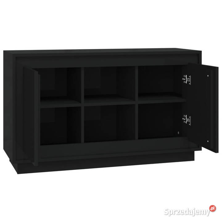 Szafka czarna 102x35x60 materiał drewnopochodny Warszawa
