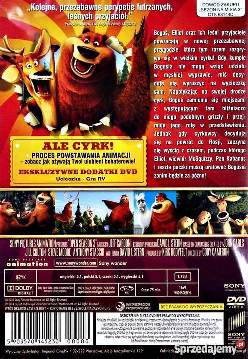 SEZON NA MISIA 1234 KOMPLETNA SERIA 4 DVD Filmy Kalisz sprzedam