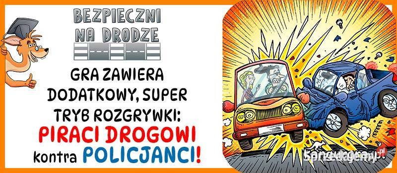 ZNAKI DROGOWE wielka gra XXL BEZPIECZNI NA Szczecin sprzedam
