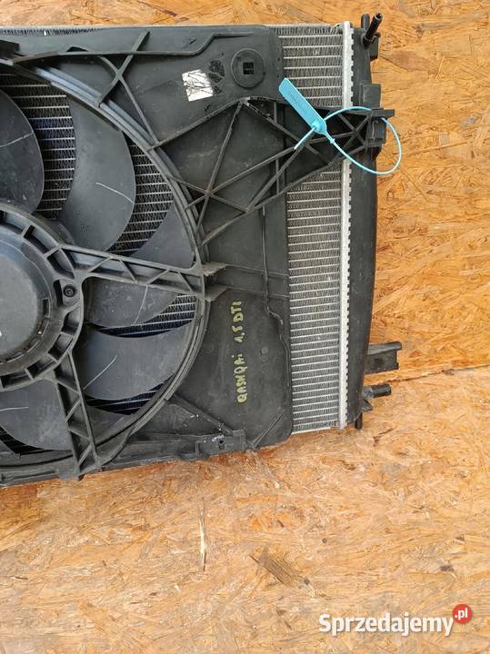 CHŁODNICA WODY KLIMY WENTYLATOR NISSAN QASHQAI Lampy przednie Nowy Tomyśl sprzedam