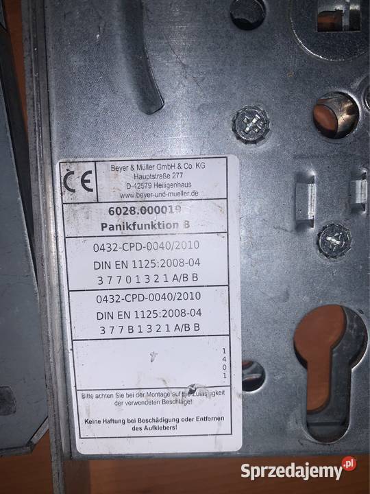 Zamek drzwiowy zamek do drzwi na wkładkę Warszawa