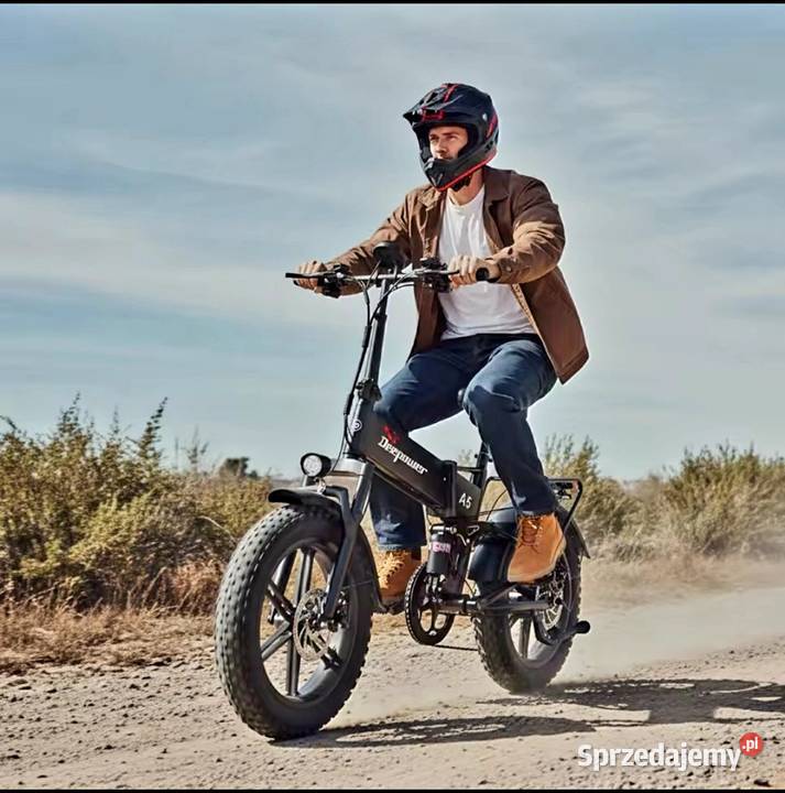 Rower elektryczny gordkomiejski skladak