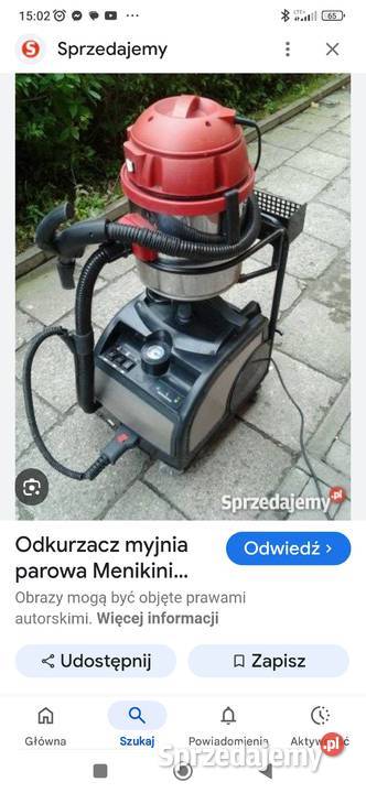 Odkurzacz parowy Jabłonna Lacka