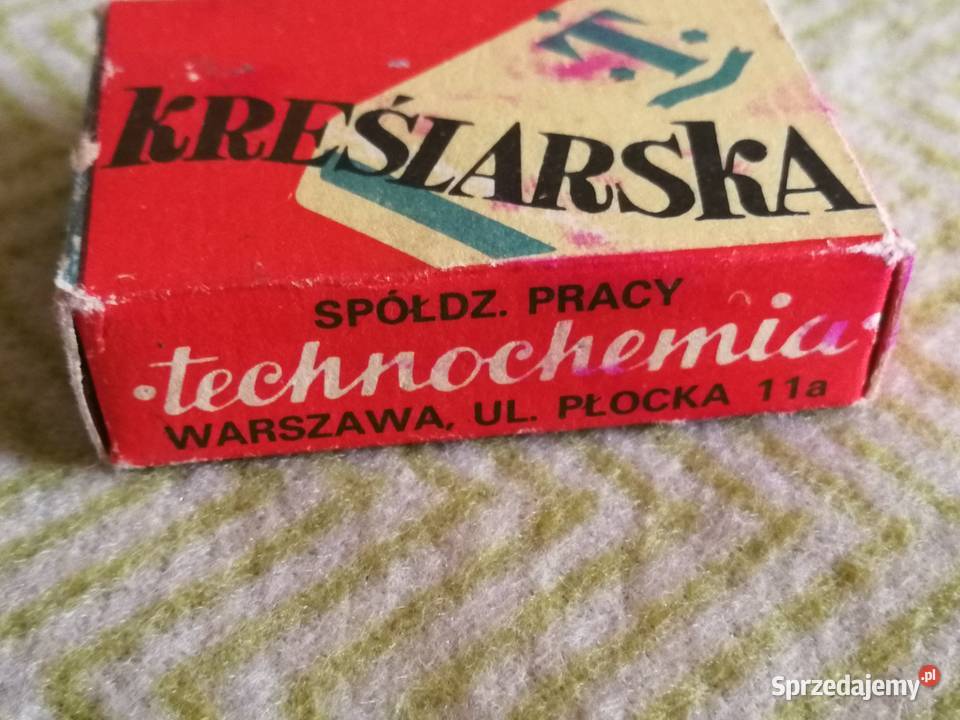 Gumka Myszka Kreślarska temperówka Zestaw Szczecin
