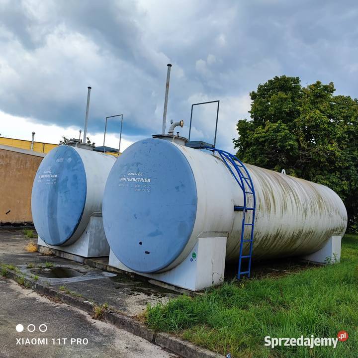 Zbiornik stalowy dwupłaszczowy 40000 L 40 L 40 świętokrzyskie Łączna