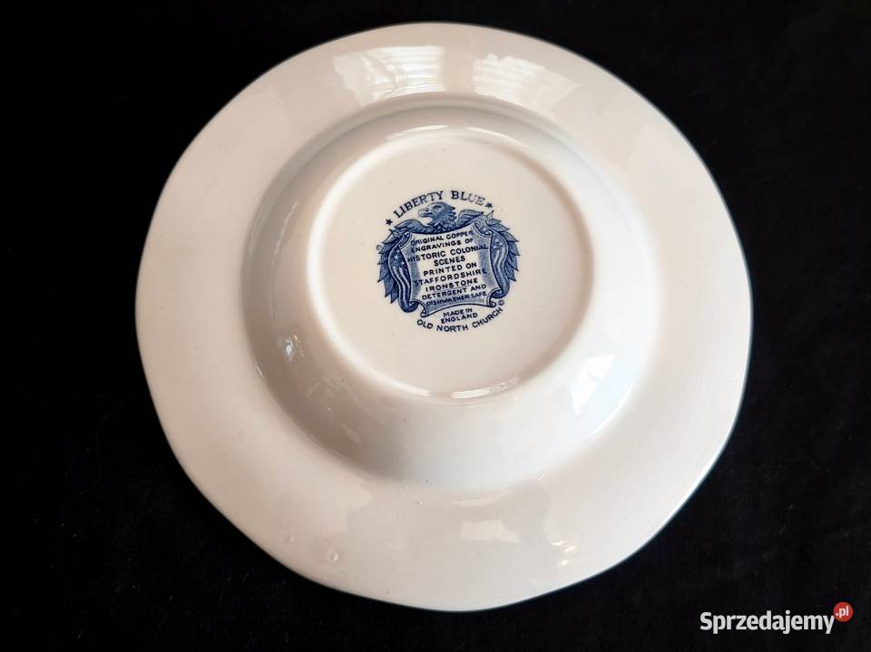 Talerz głęboki angielski Enoch Wedgwood Chełm