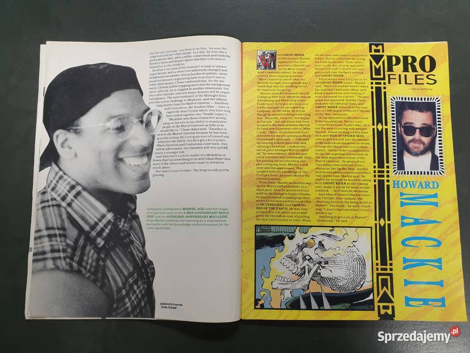 Ghost Rider The Midnight Sons Magazine 1993