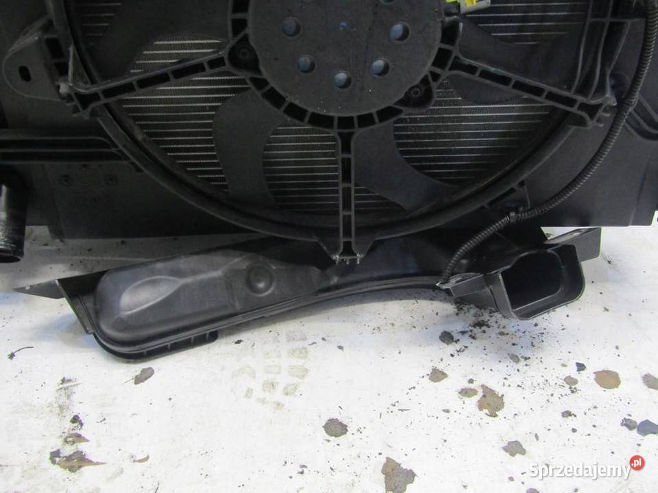 CHŁODNICE WENTYLATOR KOMPLET CHŁODNIC 09 NISSAN Motoryzacja