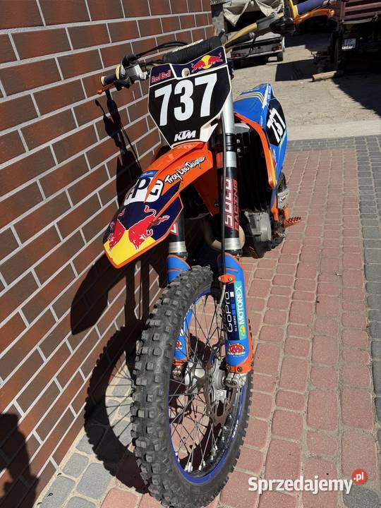 KTM sxf 450 2017 Troy Lee designs rozrusznik cross wielkopolskie Wysoka