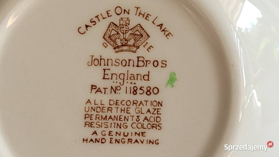 Angielska kostna porcelana Johnson Bros cru małopolskie Kraków