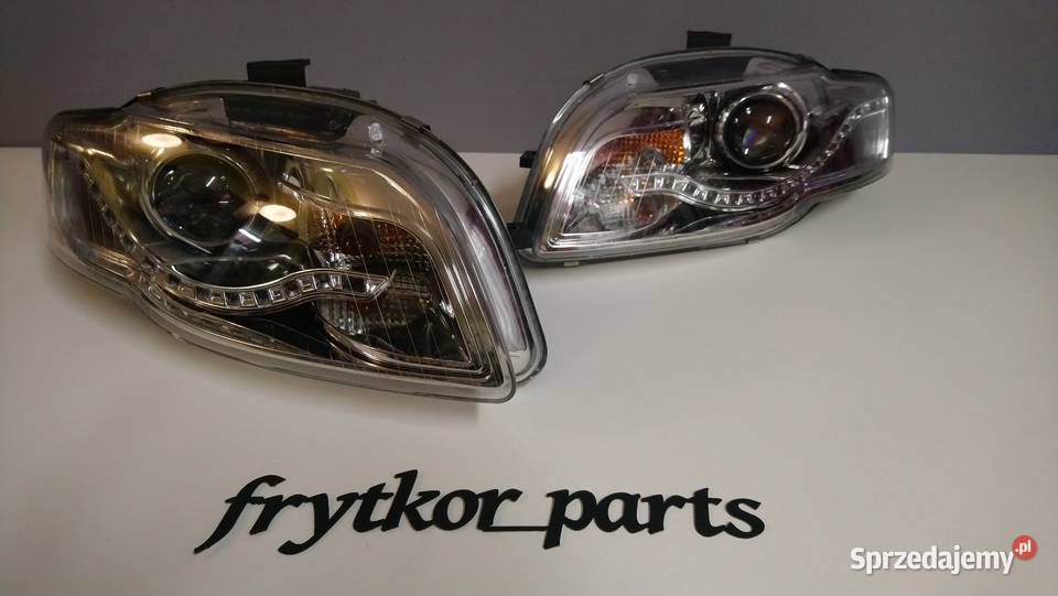 Lampy przednie Audi A4 B7 LED Tuning soczewka osobowe Włocławek