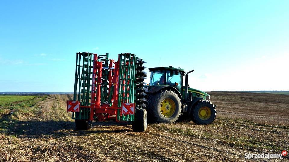 Brona brony talerzowa hydrauliczna półzawieszana Rogóźno