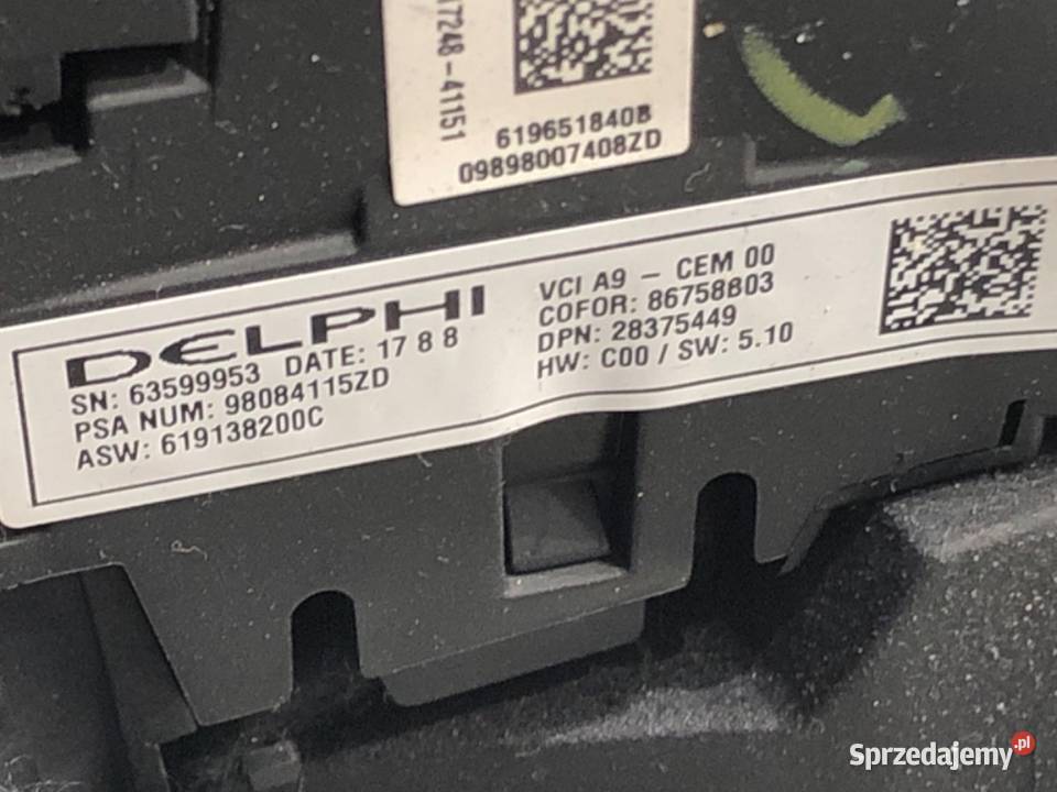 KIEROWNICA PEUGEOT 2008 I osobowe