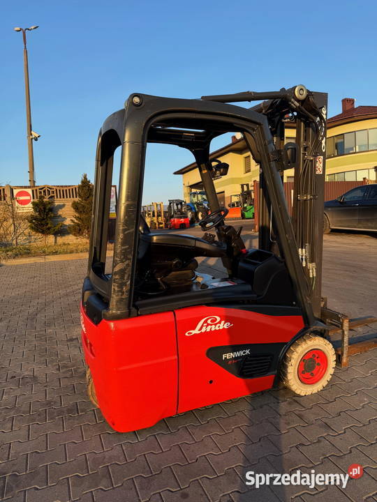wózek widłowy elektryczny LINDE E14 Triplex 460m