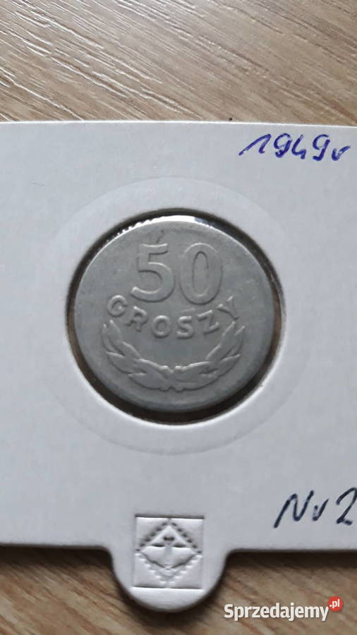 50 Groszy 1949 r 2 Konin