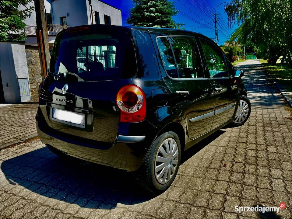 ŚlicznyZdrowyRenaultModus2005r15DieselKlimaPanora łódzkie Zduńska Wola