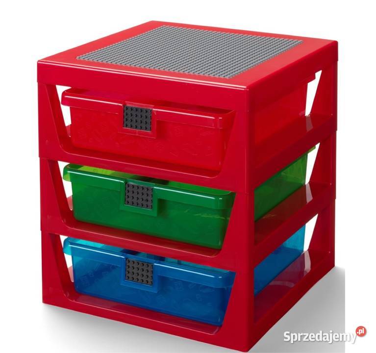 LEGO Regał organizer czerwony 40950001 Wrocław sprzedam