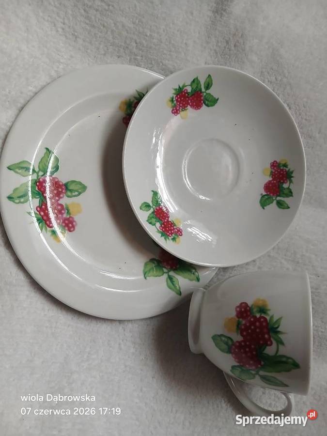 Filiżanki Oliwia Porcelana i szkło