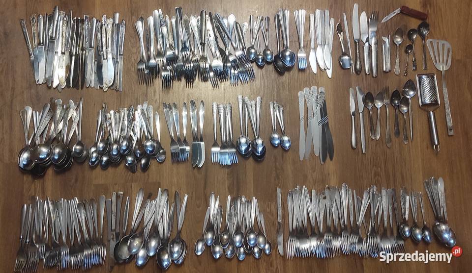 Sztućce widelec nóż łyżka komplet Częstochowa