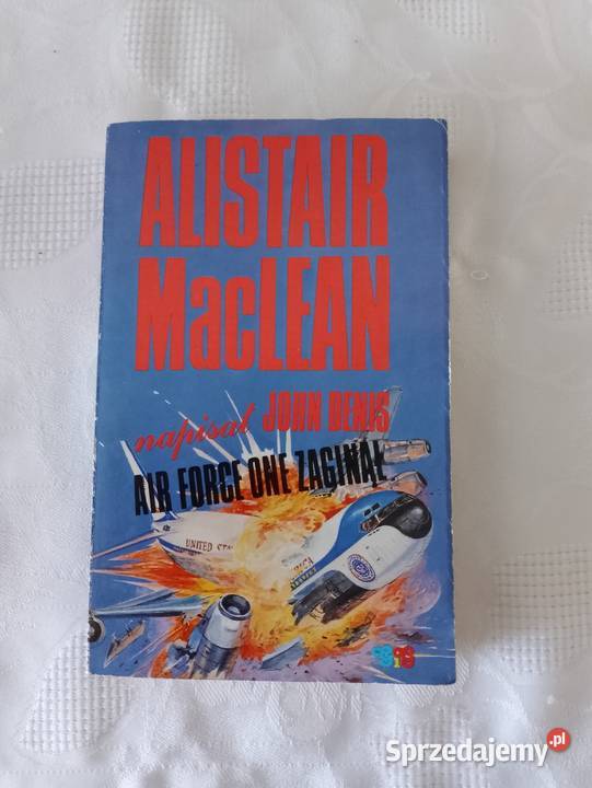 Książka AIR FORCE ONE ZAGINĄŁ Alistair MacLean