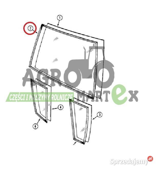 K310092 GUMA USZCZELKA CNH