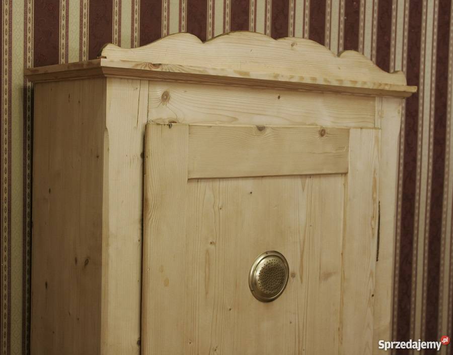 PIĘKNA SZAFA CHLEBOWA OCZYSZCZONA 2 ANTYK Marki