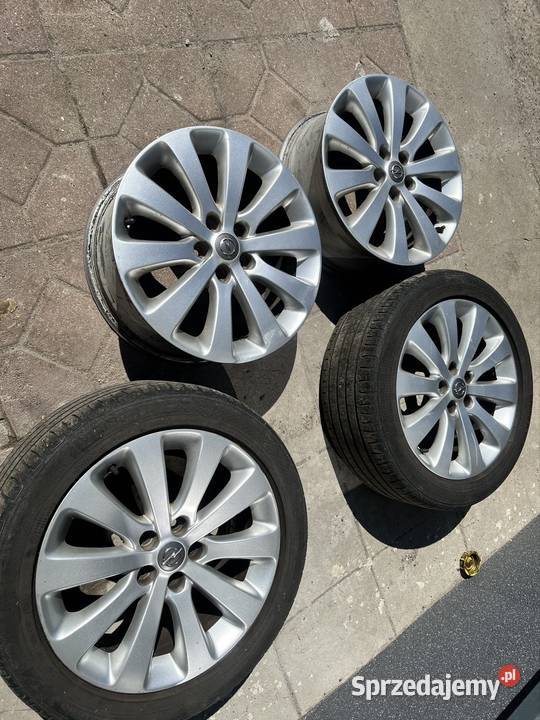 Felgi Astra J Insignia Cruze 5x105 Średnica 17" Wysokie Mazowieckie sprzedam