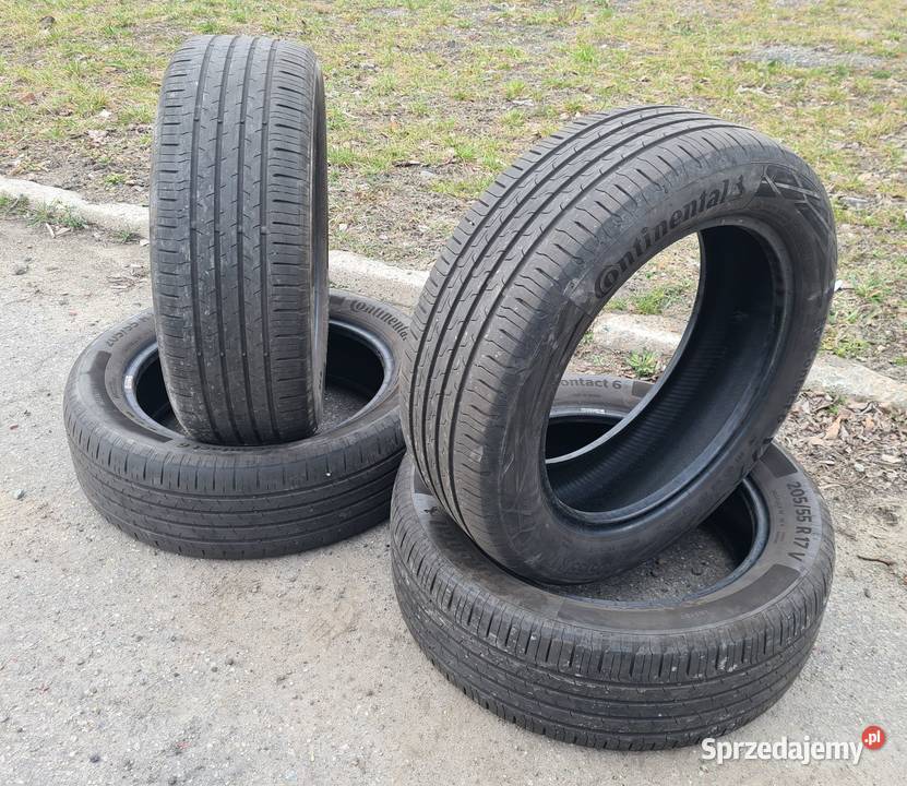 Letnie Opony Continental Ecocontact 6 20555R17 Motoryzacja Zabrze