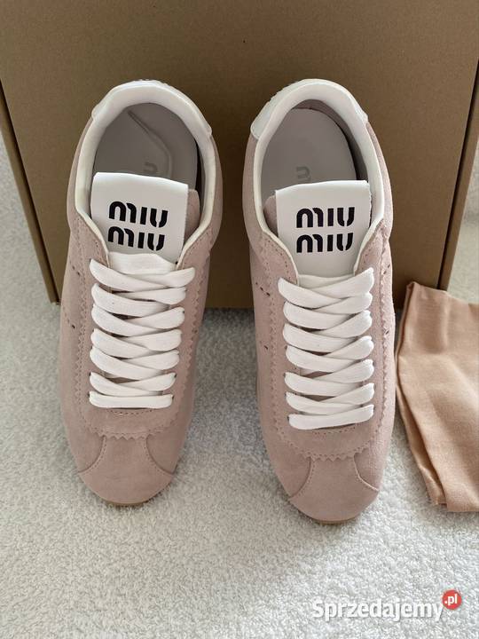 Sneakersy Miu Miu Plume Gliwice