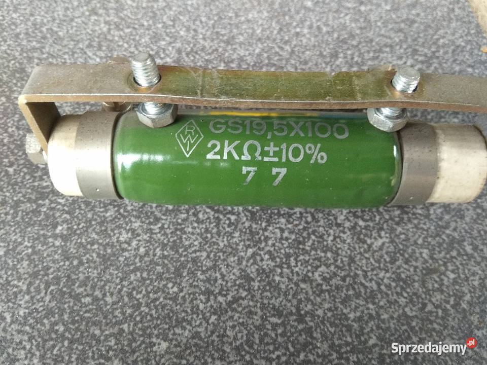 Rezystor GS 195X100 2 KOhm RWI Elbląg