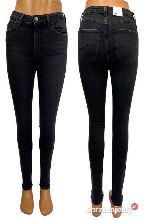 Spodnie damskie Lee Ivy Super Skinny High W25 Pisz