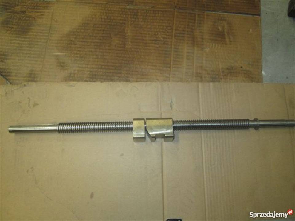Śruba posuwu poprzecznego do tokarki TUJ48P Produkcja Łódź
