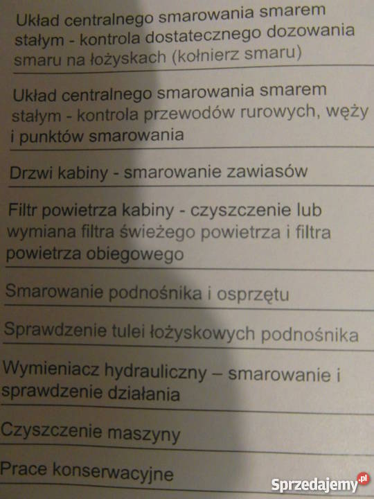 INSTRUKCJA OBSŁUGI DTR LIEBHERR L514 i inne