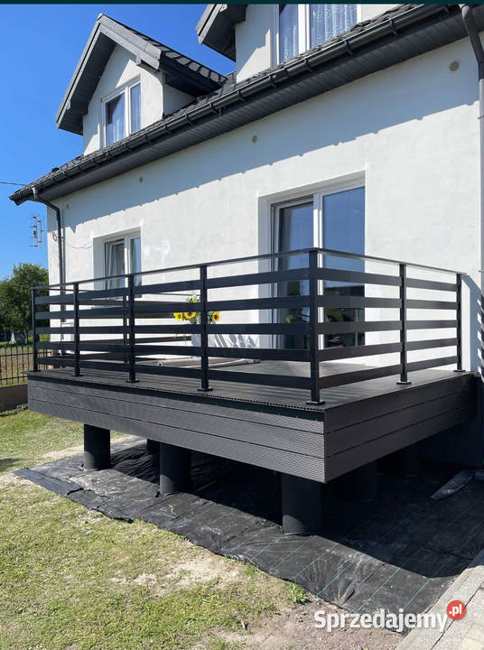 Alu Balustrada malowana proszkowo balustrady śląskie Dąbrowa Górnicza