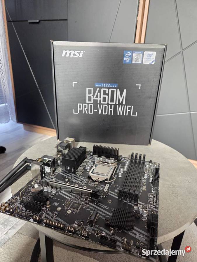 Zestaw Intel Core i710700F MSI B460M PROVDH WIFI Tomaszów Lubelski