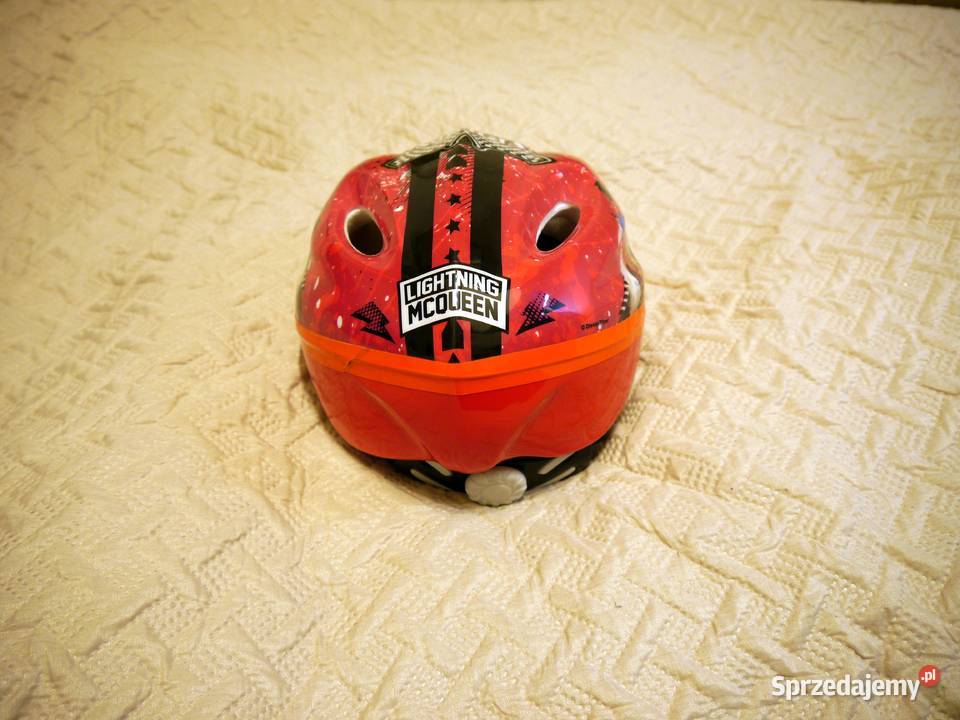 Kask rowerowy dziecięcy Auta Cars Zygzak McQueen Gdańsk