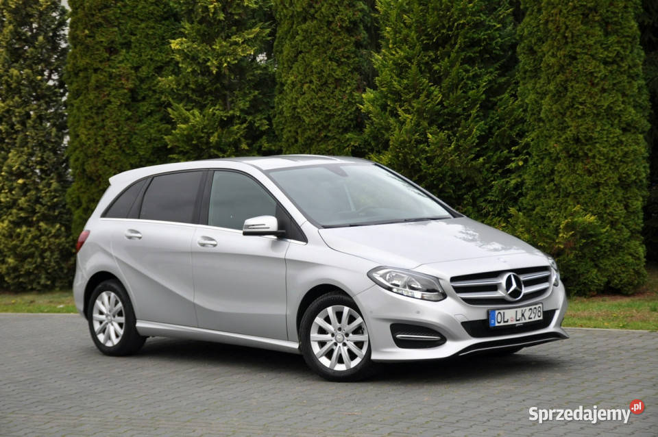 Mercedes B 180 15CDI109LedDuża NaviWelurChromI czujnik deszczu Mercedes-Benz Ostrów Mazowiecka