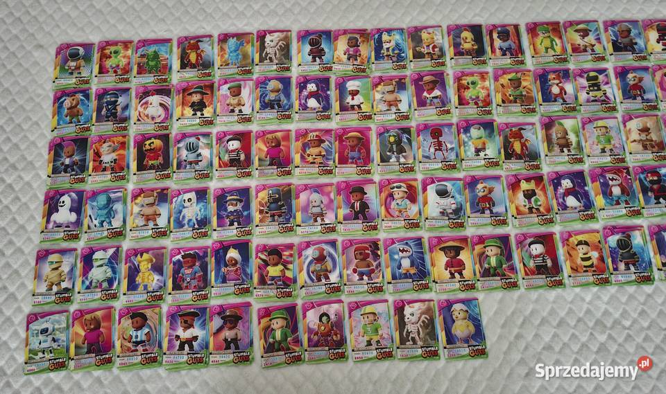 Karty kolekcjonerskie Stumble Guys 1 Zabawka Czeladź