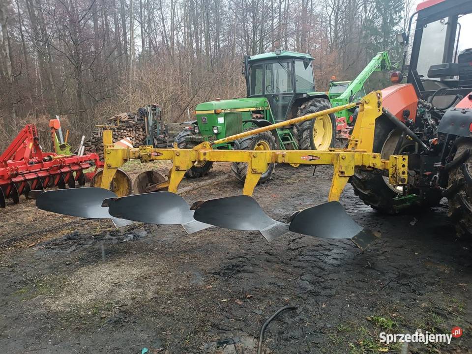 Pług zagonowy Rumptstad 4 skibi 40 Brzeziny