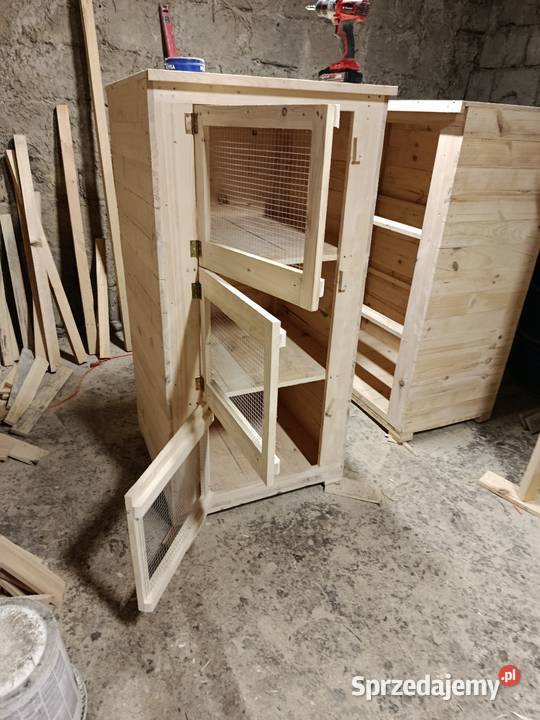 Klatki królików Syców