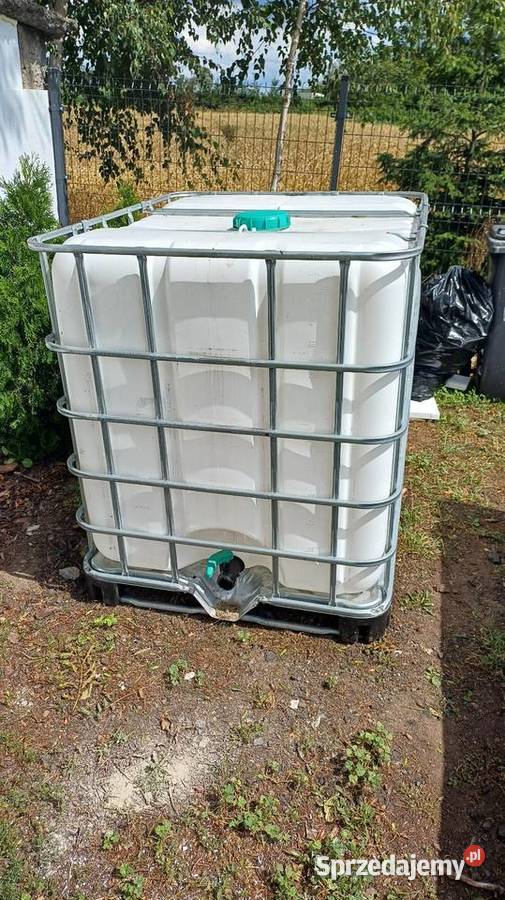 Mauzer zbiornik 1000l na wode paliwo deszczówke Kutno