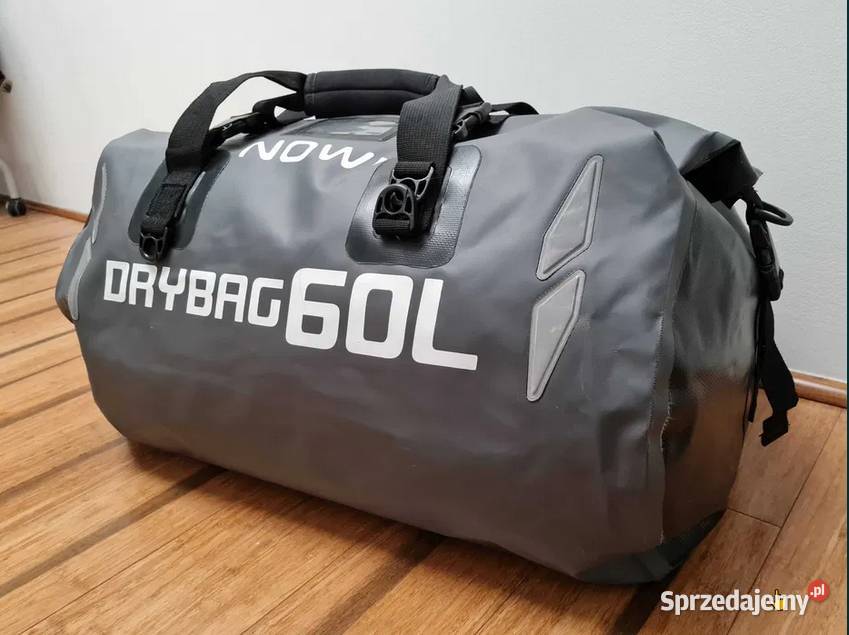 Torba wodoodporna 60L na motocykl paski mocujące zachodniopomorskie Szczecin