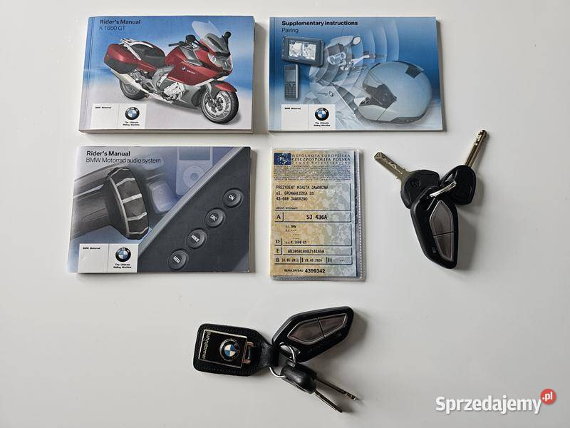 BMW K1600 GT Akrapovic Wunderlich dużo dodatków