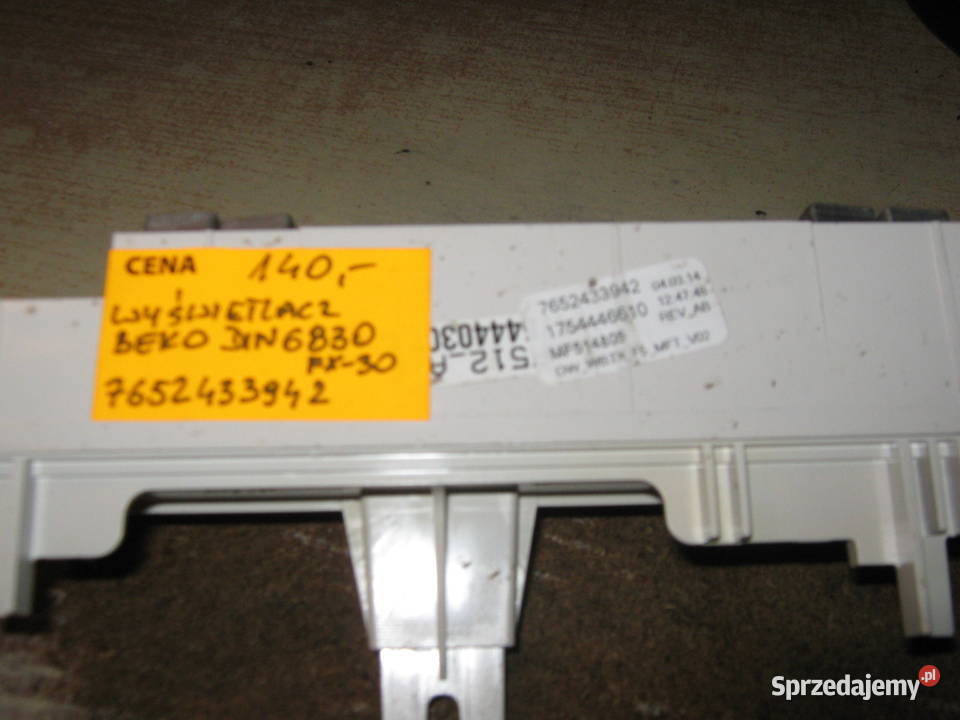 Beko Din 6830 fx 30 7652433942 wyswietlacz Nowy Sącz