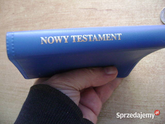 Starocie z PRL Dewocjonalia Nowy Testament z