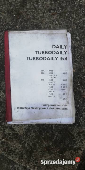 Książka napraw Iveco Daily Kady sprzedam