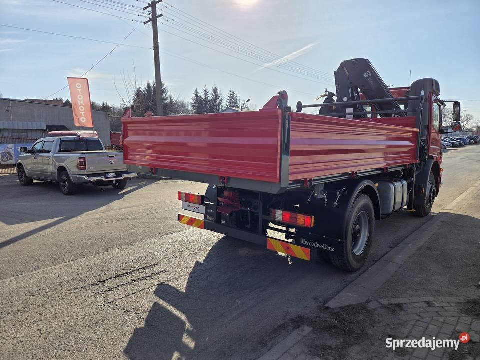 Mercedes AXOR 1824 HDS Hiab 122 Nowy Kiper Dźwigi samochodowe Łańcut