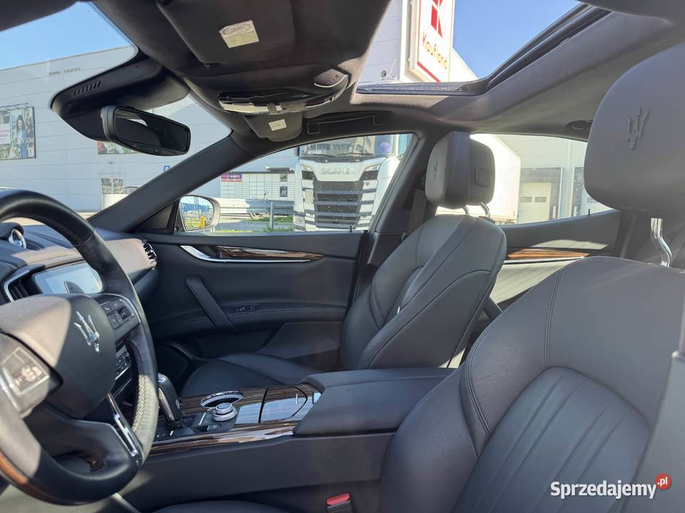 Maserati Ghibli 30 SQ4 430 Niski Przebieg Harman światła do jazdy dziennej Motoryzacja podkarpackie Rzeszów