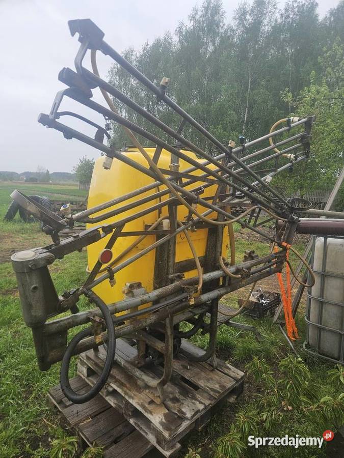 Opryskiwacz 300l 9m przetrzasacz pług konny śląskie Ożarowice